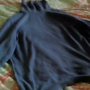 Baby blue turtle neck